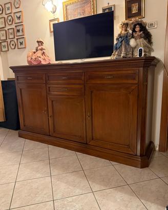 Amadia in legno finitura noce