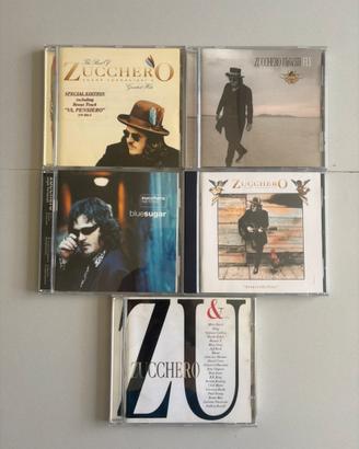 Lotto 5 CD di Zucchero
