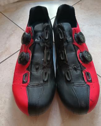 Scarpe Ciclismo Strada LUCK Carbonio (Tg. 44)