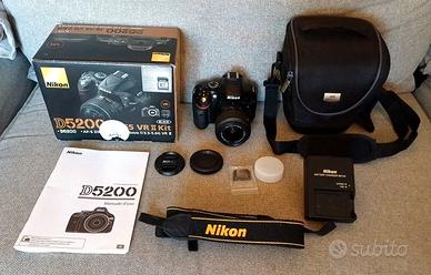 Nikon D5200 Digital Camera 18-55mm F/3.5-5.6 G