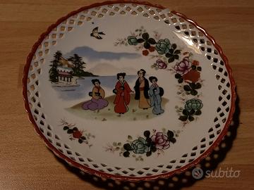 Piatto vintage traforato Schumann