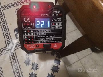 SOCKET   TESTER  NUOVO ORIGINALE