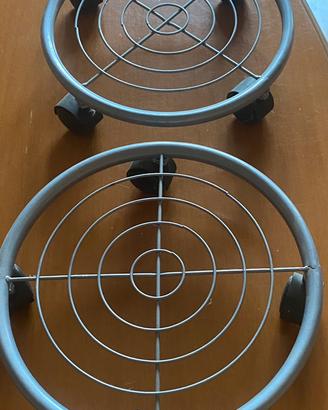 Carrelli porta vaso con ruote