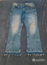 Jeans baggy flare Bershka uomo