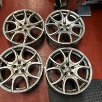 CERCHI RUOTE 17 POLLICI ALFAROMEO 147 5X98