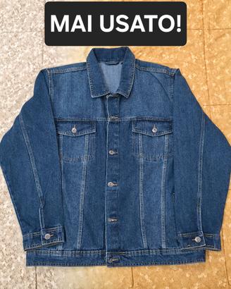Giubbotto Jeans Uomo taglia L