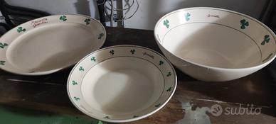 set 3 piatti terracotta