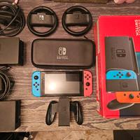 Nintendo Switch + seconda Dock Set+Accessori 