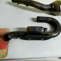 Scarico akrapovic completo per Suzuki 450