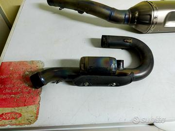 Scarico akrapovic completo per Suzuki 450