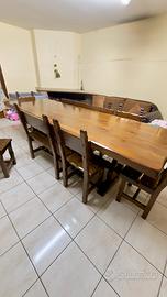 Arredamento rustico in perfetto stato