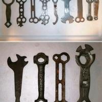 Chiavi d'epoca multiple per bicicletta 