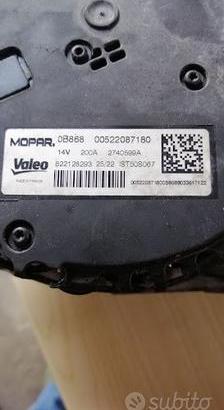 Alternatore panda 500 lancia y 1.0 benzina ibrido