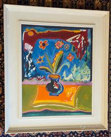 Quadro olio Luciano Schifano