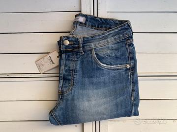 Jeans Uomo Squad2 Tg. 46 Effetto Used Strappati