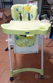 Seggiolone Giordani neonati pasti