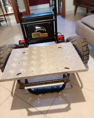 Carrello elettrico da pesca