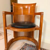Sedia ‘barrel’ Frank Lloyd Wright
