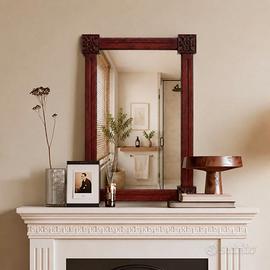 Specchio Vintage Rettangolare con cornice