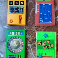 4 Giochi tascabili meccanici - Anni 70