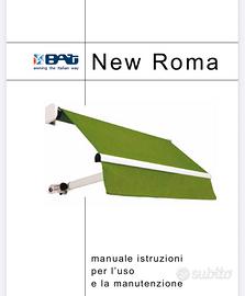 Tenda da balcone nuova imballata