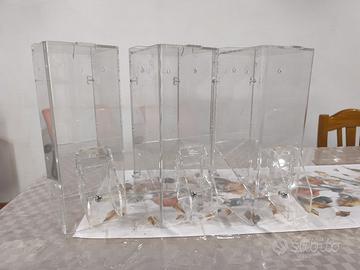 Silos in plexiglass 