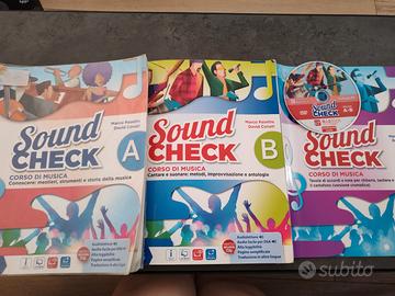 libro musica scuole medie Sound check