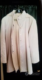  Parka donna tg 44 (L) interno pelliccia ecologica