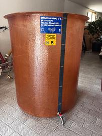 Mastello per vino 5hl