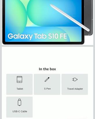 Tablet Samsung Tab S10FE