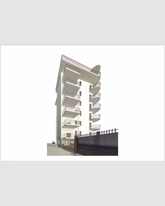 Salerno fabbricato via scavate case rosse