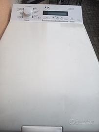 lavatrice AEG a casa con garanzia 