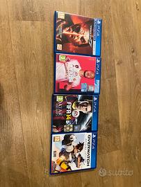 4 giochi per la PlayStation 4