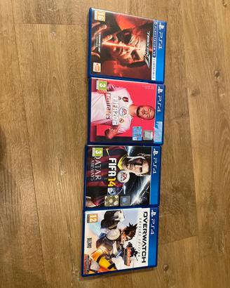 4 giochi per la PlayStation 4