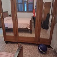 Camera da letto in noce completa