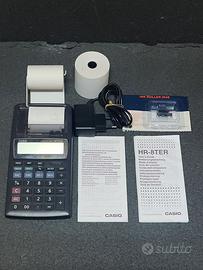 Calcolatrice da Tavolo Casio HR-8TER con Stampante