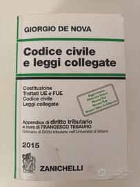 libro codice civile e leggi collegate  e volume le