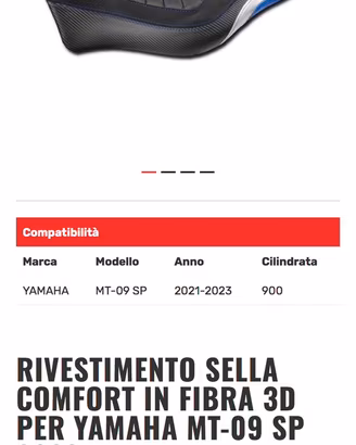 Rivestimento sella MT09 21/23