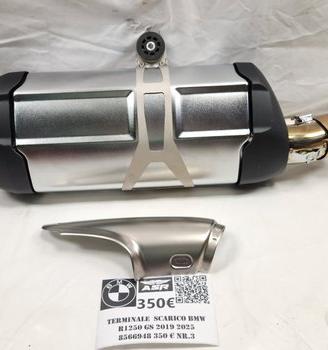 TERMINALE DI SCARICO ORIGINALE BMW R 1250 GS 2019