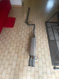 scarico originale per punto evo abarth