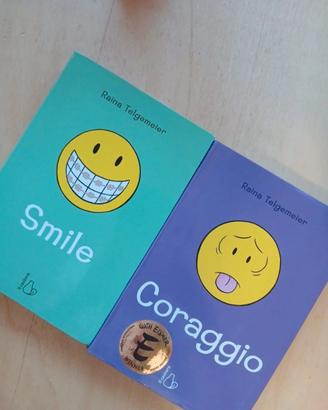 Fumetti Smile e Coraggio