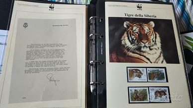 i francobolli del WWF garanzia Bolaffi