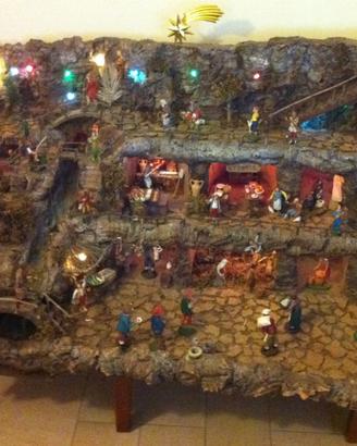 Presepe artigianale completo