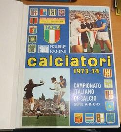 Album Libro Panini 1973-74 completo pezzo unico !!