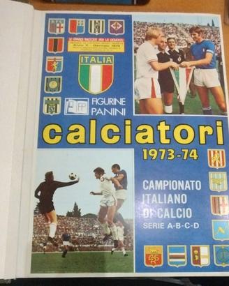 Album Libro Panini 1973-74 completo pezzo unico !!