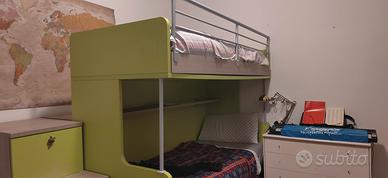 cameretta con letti a castello 