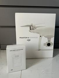 DJI Phantom 4 Advanced + 2 batterie + valigetta