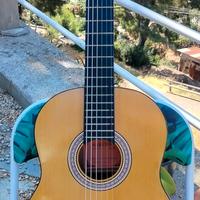 Chitarra classica Sakura CG-530 primi anni '90