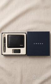 CROSS Premium Genuine Leather Men’s Gift Set