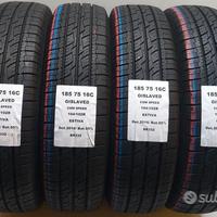 4 gomme 185 75 16c gislaved br332